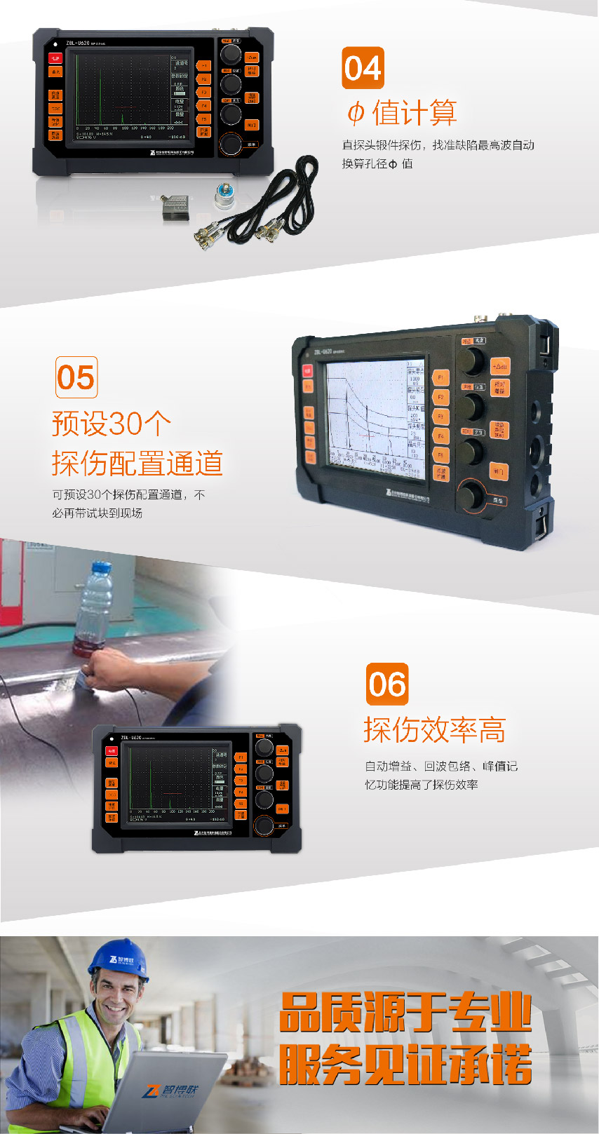 北京现金买球ZBL-U620超声波探伤仪3