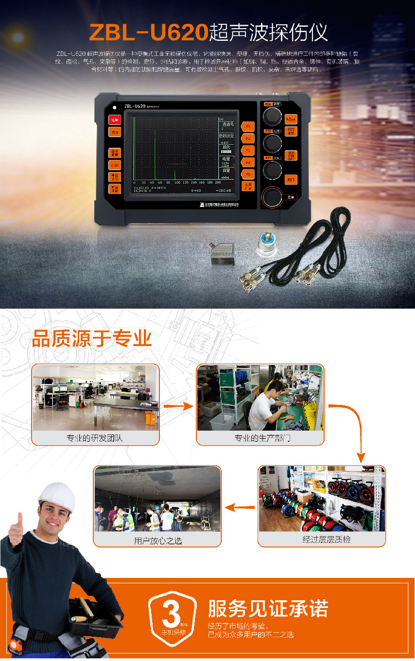 北京现金买球ZBL-U620超声波探伤仪1